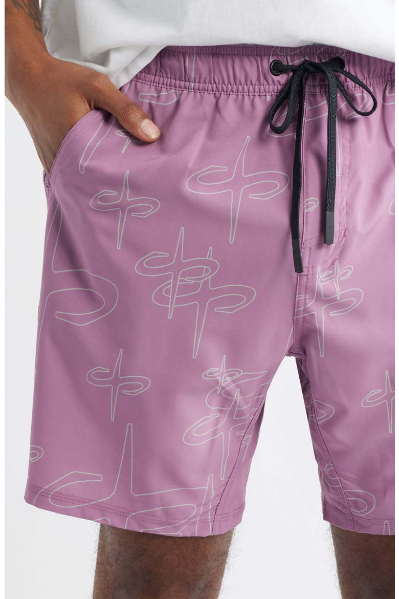 Tempo Tech Shorts, Alternate, color, INSIGNIA ROSE