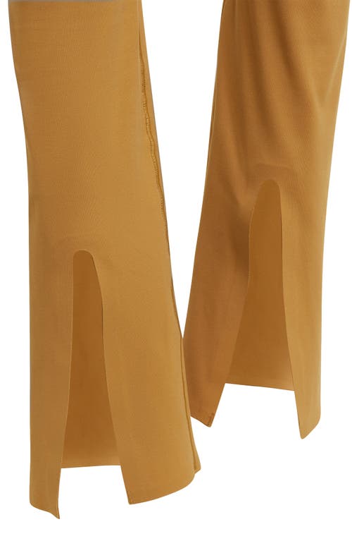 Adidas By Stella Mccartney Aeroready Leggings In Yellow