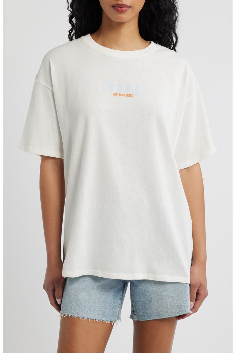 West Coast Heritage Graphic T-Shirt, Main, color, BONE