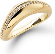 Ana Luisa Stevie Pave Ring