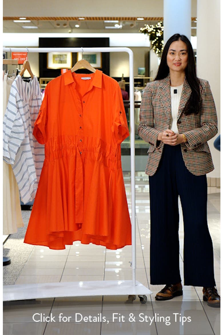 Meadow Tie Waist Shirtdress video