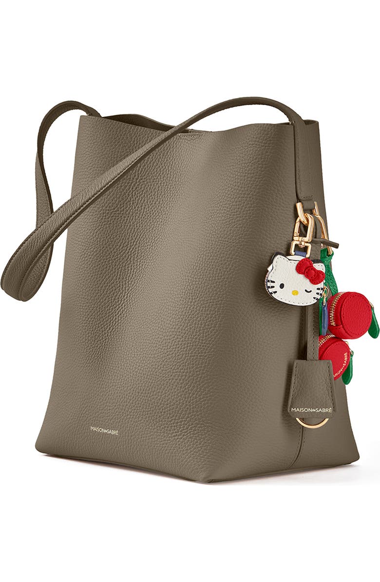 MAISON de SABRÉ The Bucket Soft Tote, Alternate, color, Cashmere Matcha