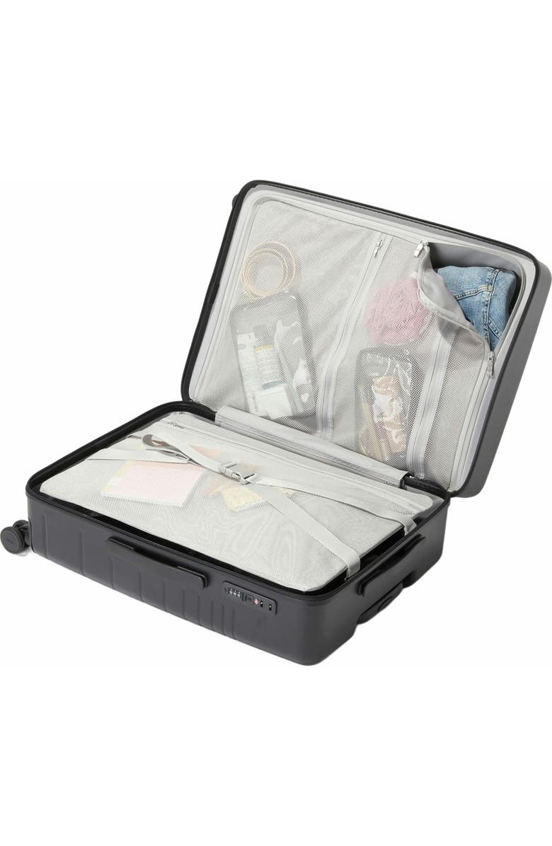 BAGGALLINI Set Wave 26 in. 4 Wheel Hardside Luggage, Alternate, color, Black Hardside