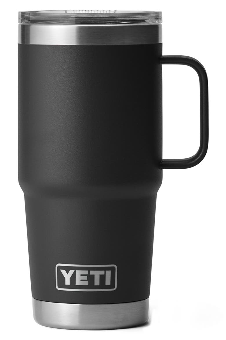 Rambler 20 oz. Travel Mug, Main, color, BLACK
