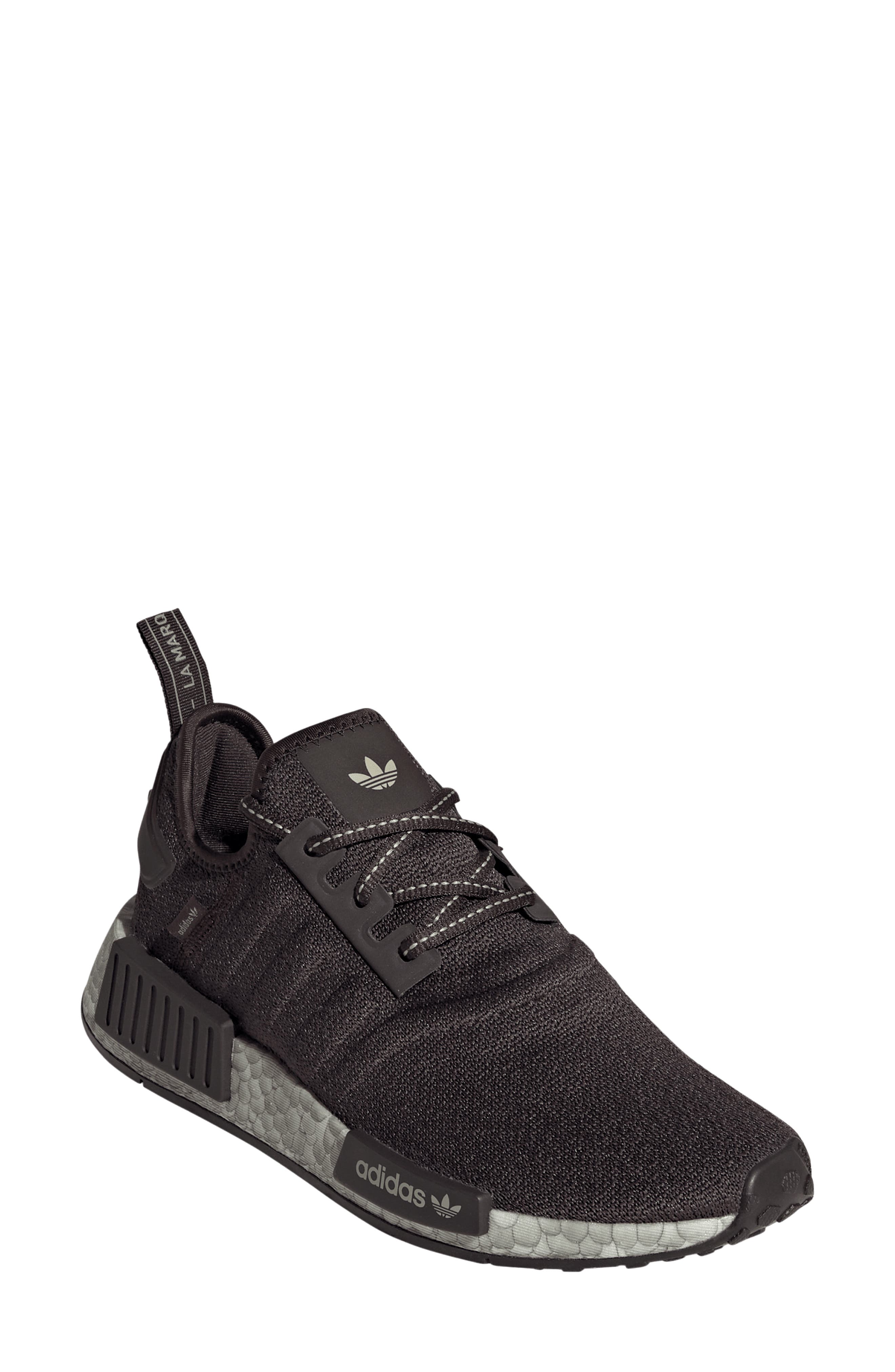 NMD_R1 Runner Sneaker, Main, color, BROWN/ BROWN/ GREY