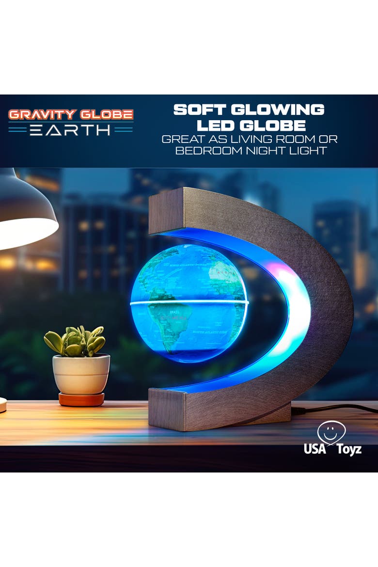 Led Photo Frame Rotating USA Toyz Gravity Globe Earth Ball and C Frame Set | Nordstrom