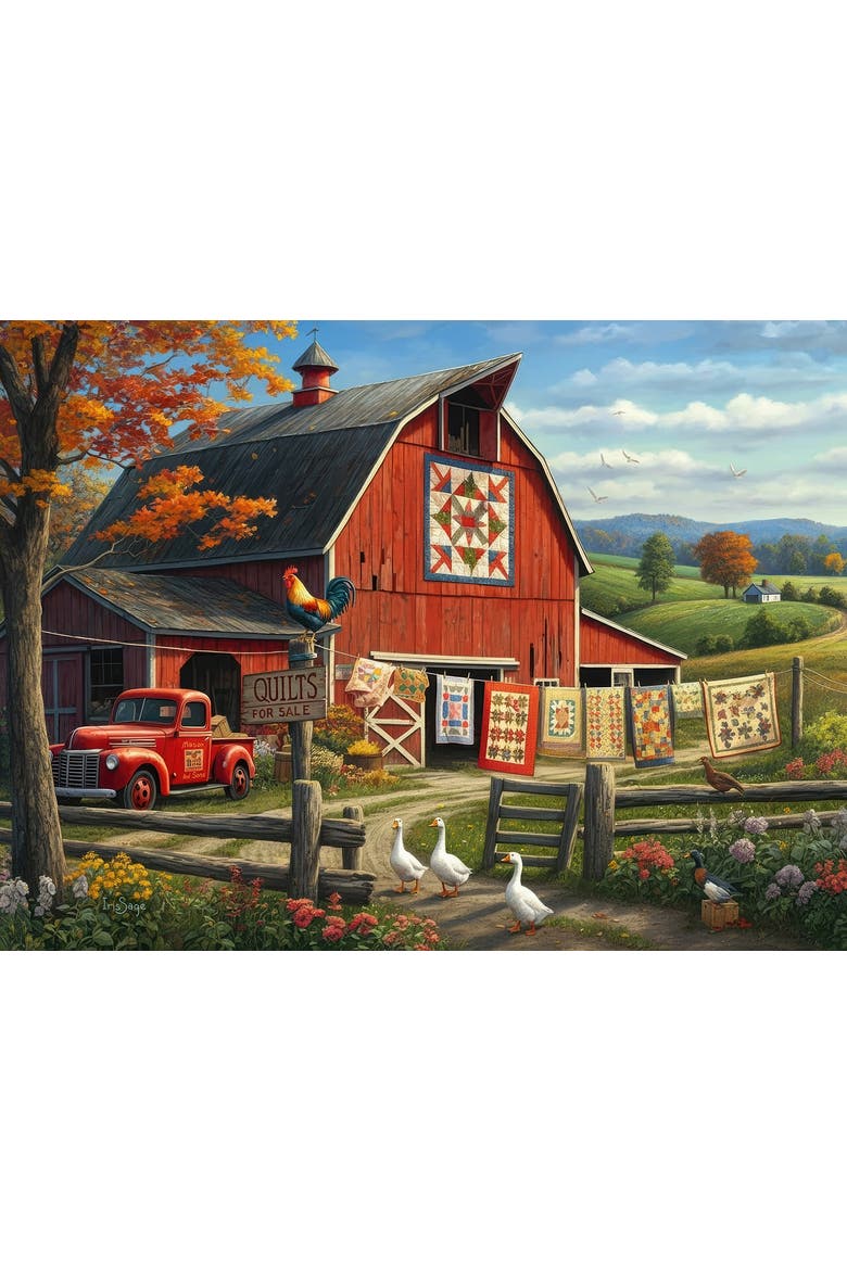 Country Charm 1000 piece Jigsaw Puzzle for Adults, Alternate, color, Multicolor