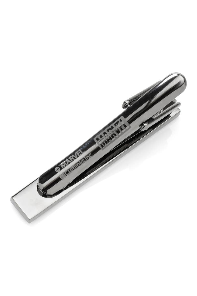 'Black Panther: Wakanda Forever' Tie Clip, Alternate, color, BLACK