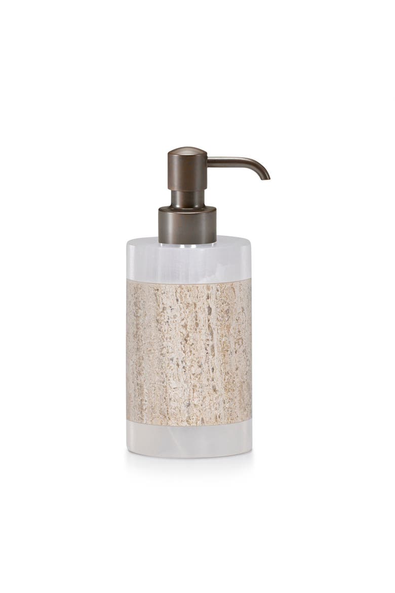 Onix Pump Dispenser, Main, color, BEIGE-Mat Brz