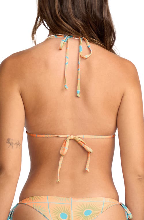 Billabong Show Me Sun Remi Reversible Bikini Top In Brown
