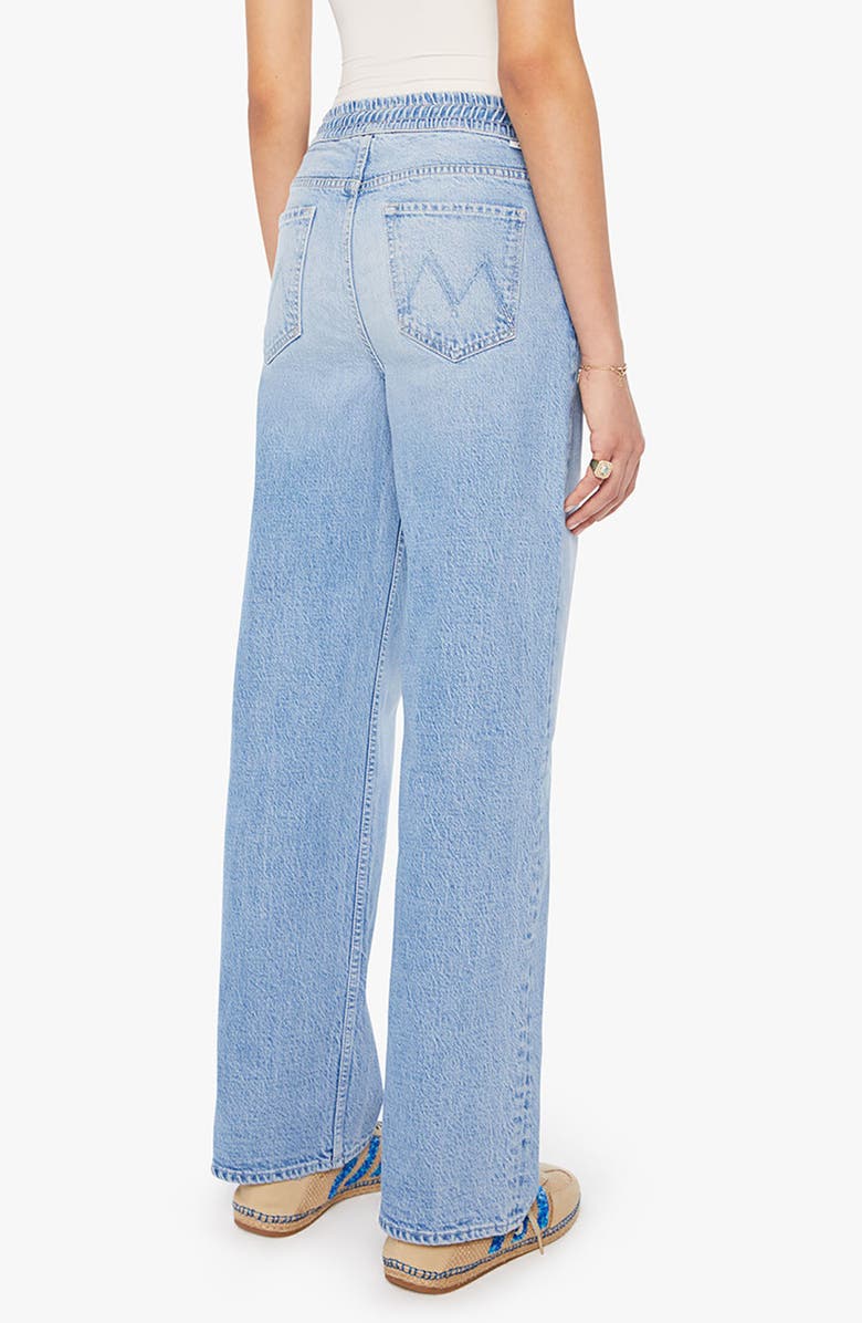 MOTHER The Drawn Tagger Skim Drawstring Jeans, Alternate, color, Magic School Bus