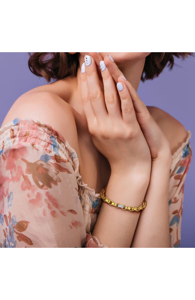 Julianna B. Diamond Rolo Link Chain Bracelet 14k, Alternate, color, 14K Gold