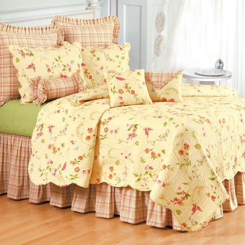 Priscilla Plaid Bed Skirt