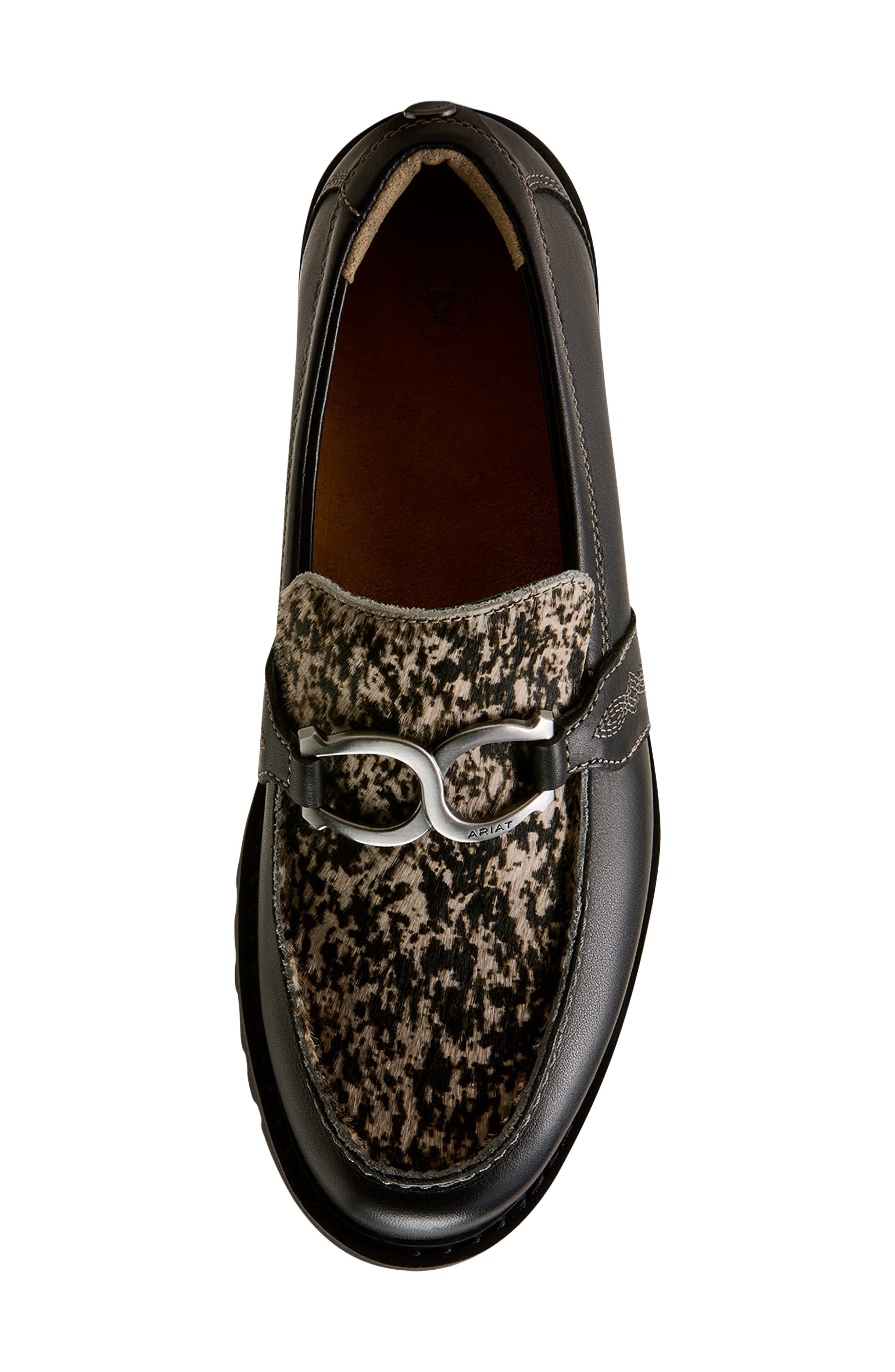 Stratford Bit Loafer, Alternate, color, BLACK