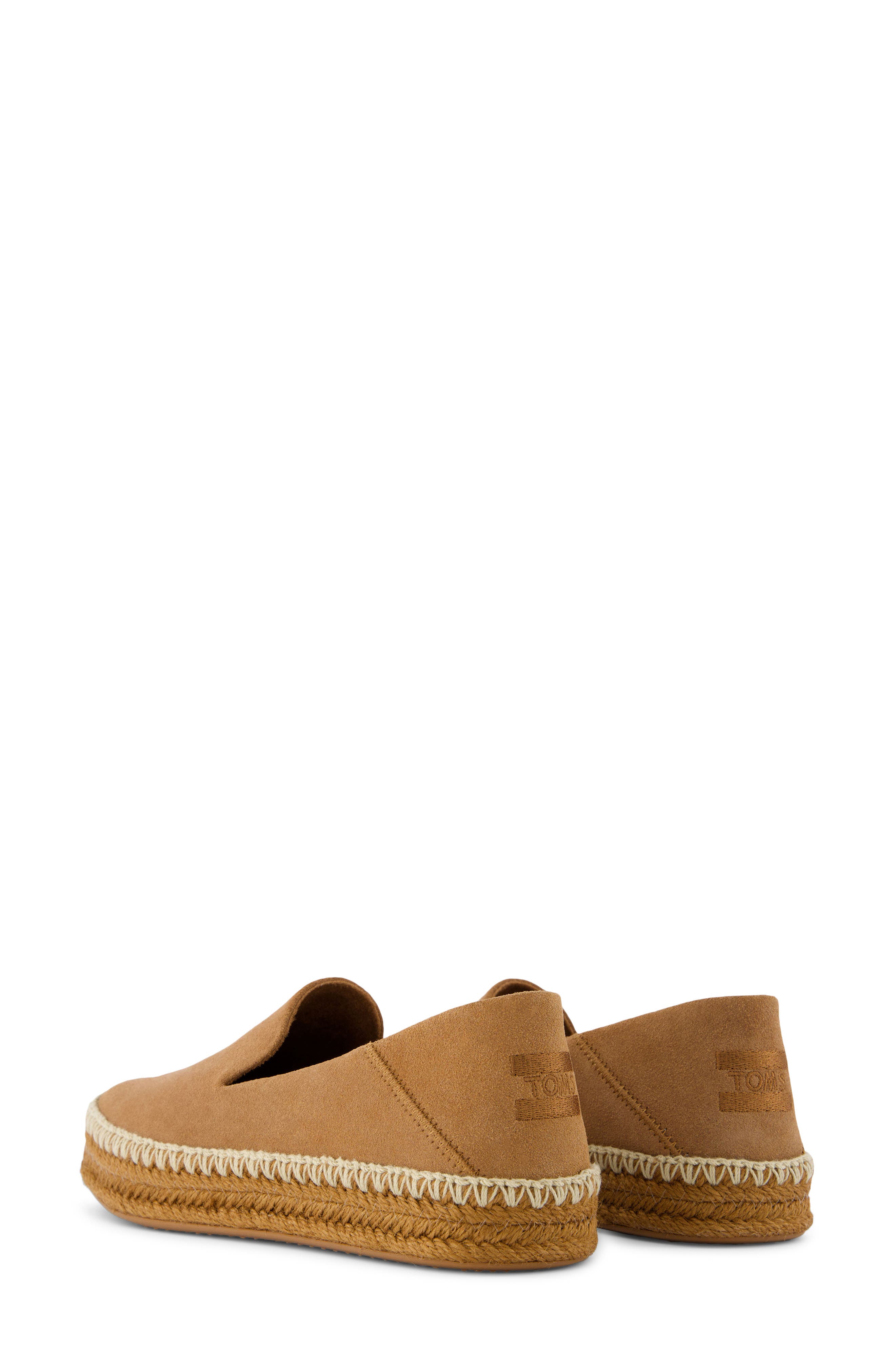 Carolina Platform Espadrille Sneaker, Alternate, color, BROWN