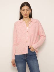Central Park West Millie Oversized Sweater Polo