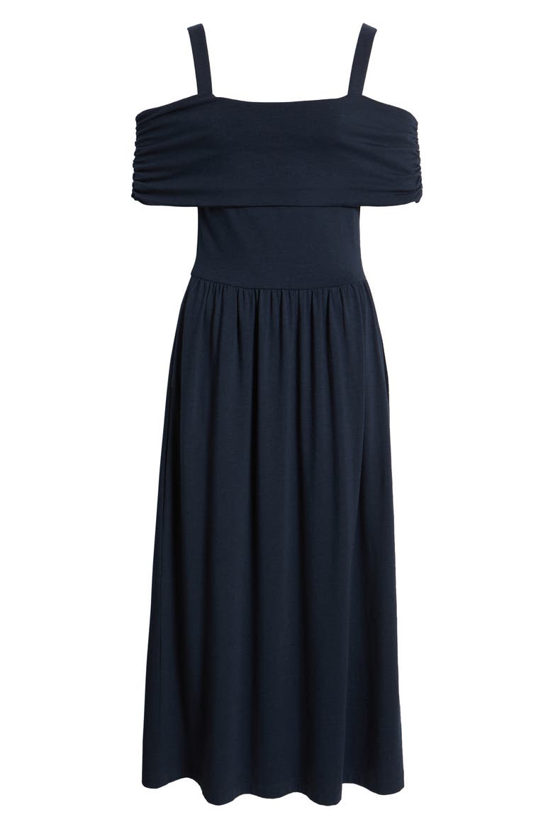 Tamaira Flounce Sleeveless Maxi Dress, Alternate, color, NIGHT SKY