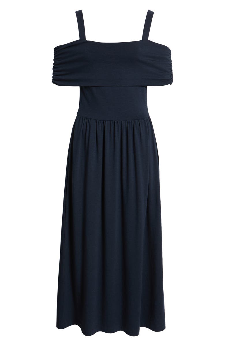 Nation LTD Tamaira Flounce Sleeveless Maxi Dress, Alternate, color, Night Sky