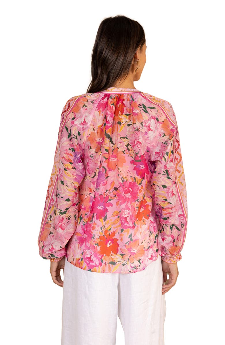 Hale Bob Huxley Voile Top, Alternate, color, Pink
