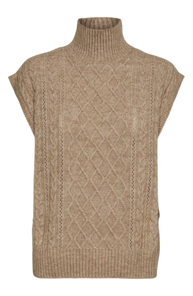 VERO MODA Vigga Mock Neck Sweater Vest, Alternate, color, 