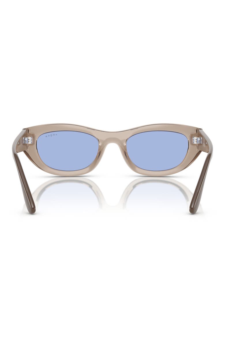 51mm Cat Eye Sunglasses, Alternate, color, BLUE