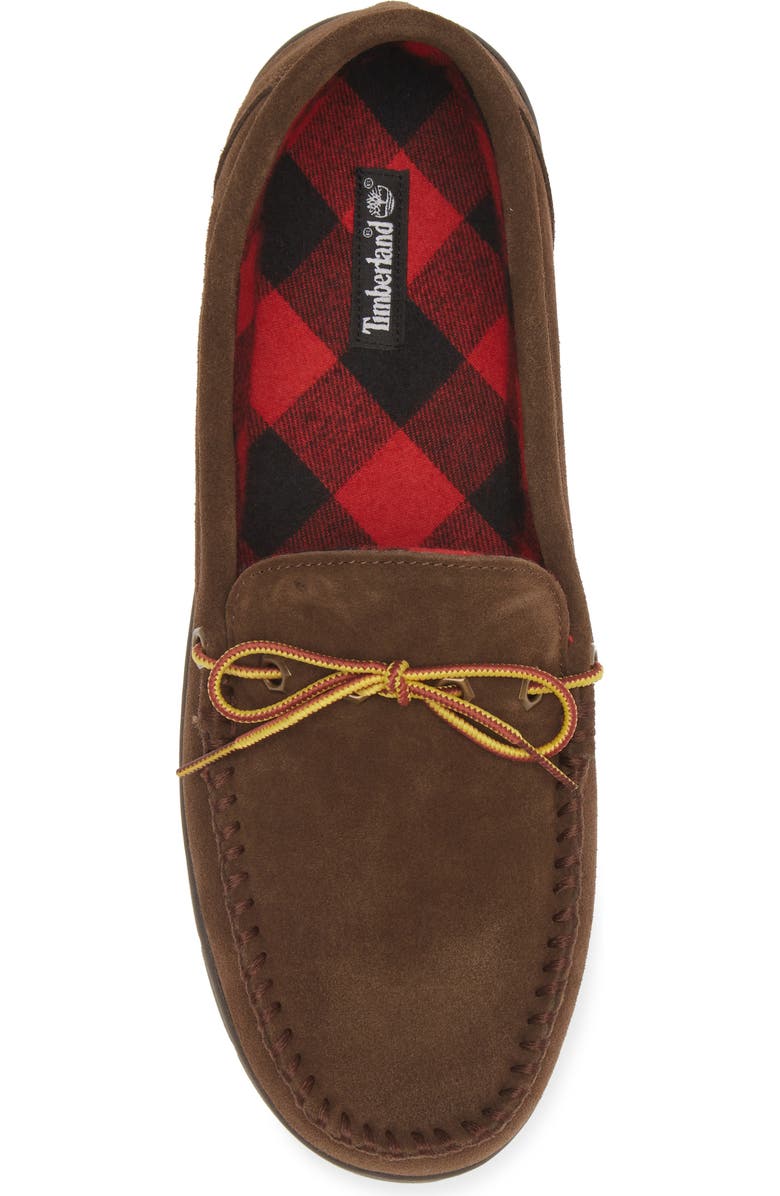 Timberland Flannel Lined Boat Shoe, Alternate, color,