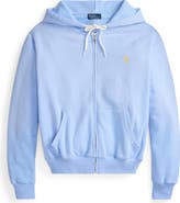 Polo Ralph Lauren Full Zip Cotton Blend Fleece Hoodie
