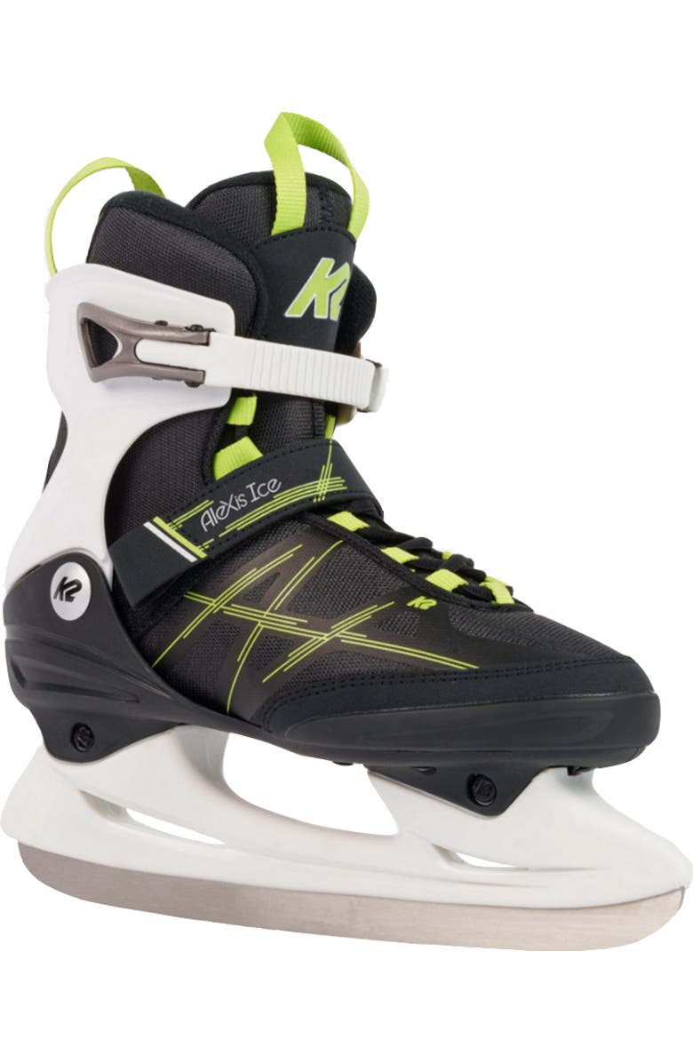 K2 Alexis Ice Womens Ice Skates, Main, color, Grey/Green