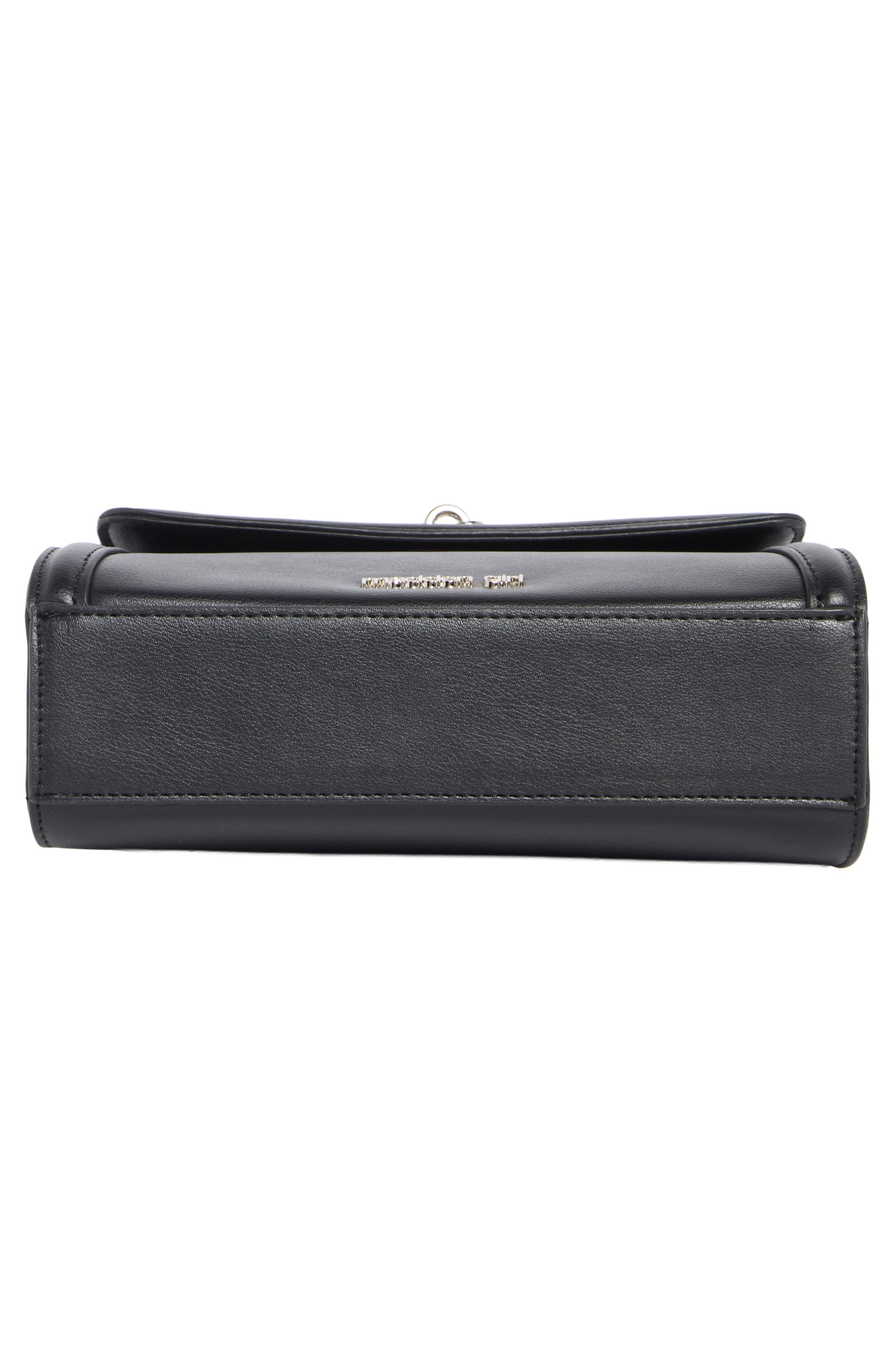 Madden Girl Top Handle Crossbody Bag, Alternate, color, Black