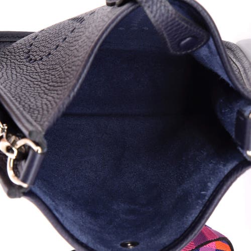Pre-owned Hermes Hermes Evelyne Bag Gen Iii Clemence Tpm In Blue
