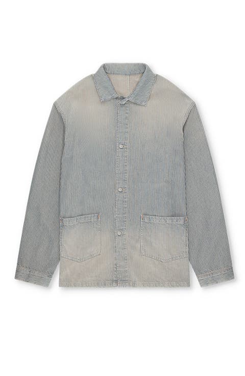 Underminer Pinstripe Denim Jacket