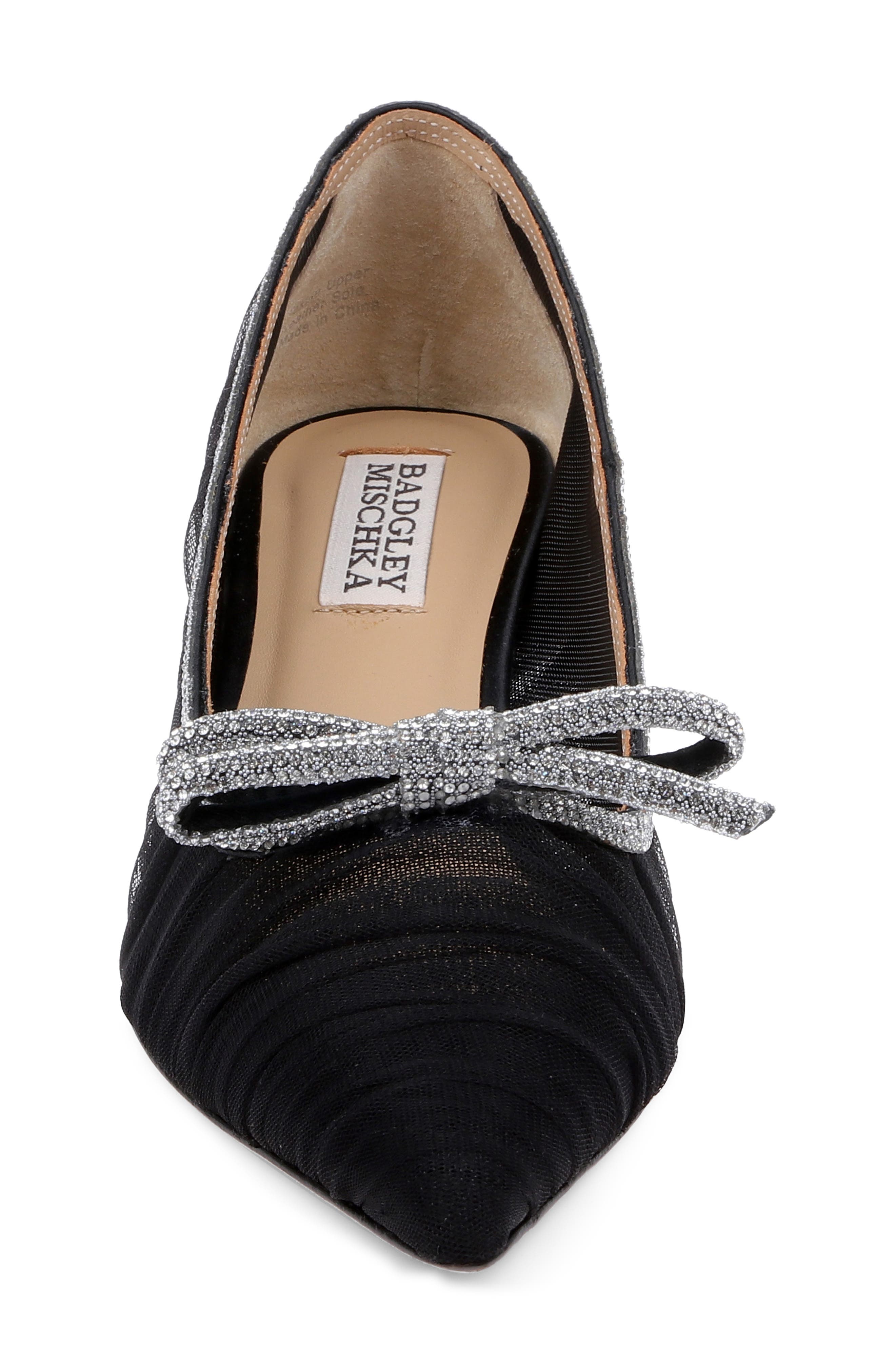 Raylee Pointed Toe Pump, Alternate, color, BLACKSATIN
