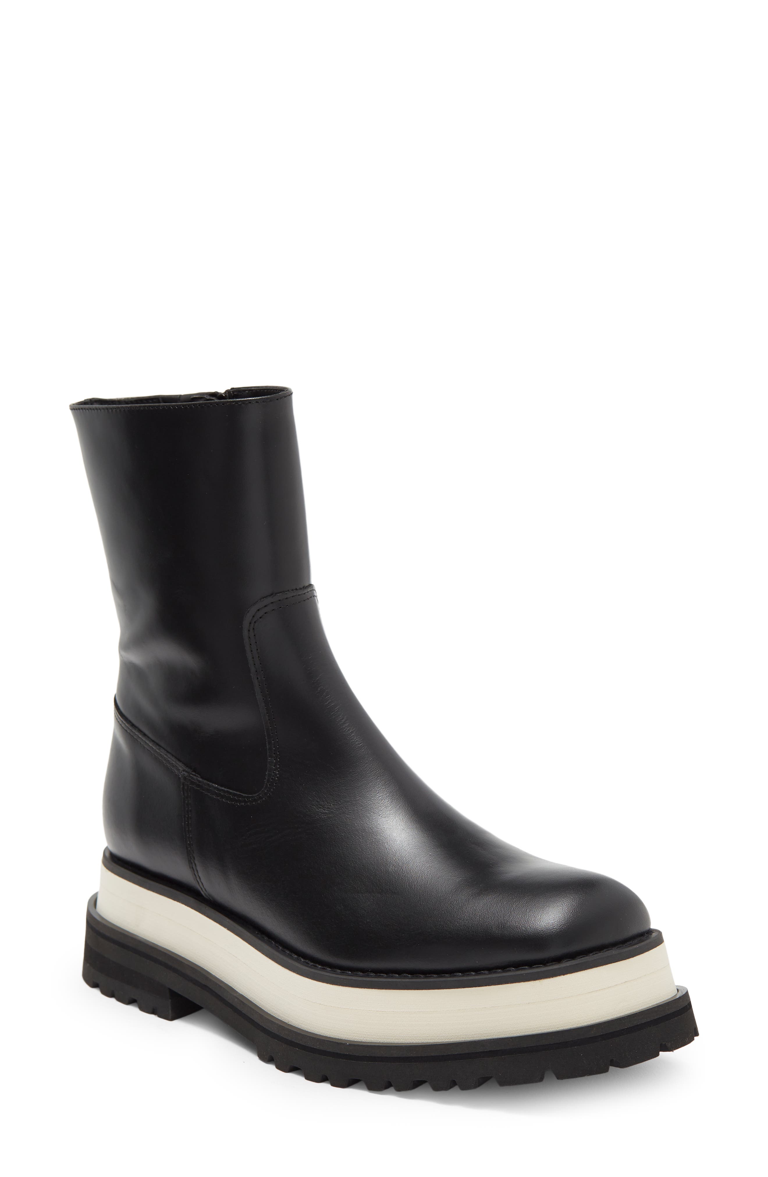 Cloe Platform Boot, Main, color, BLACK