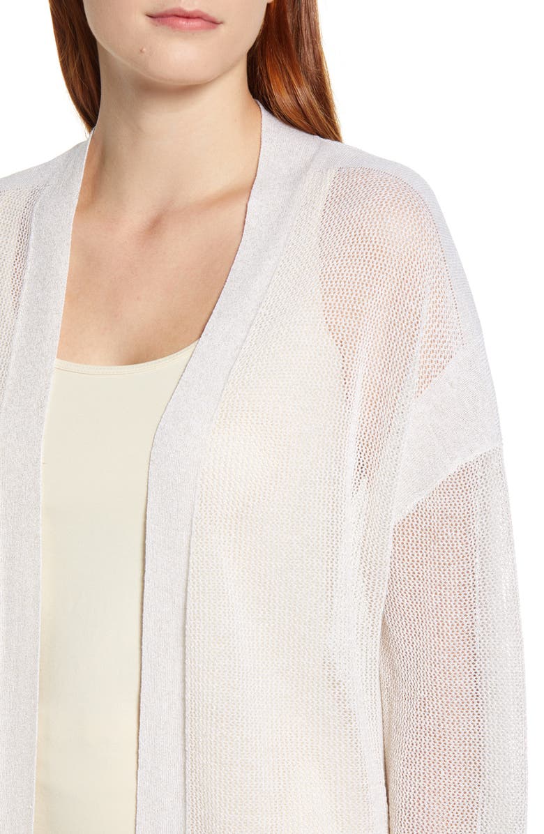 Tommy Bahama Rhea Shimmer Long Cardigan, Alternate, color, 