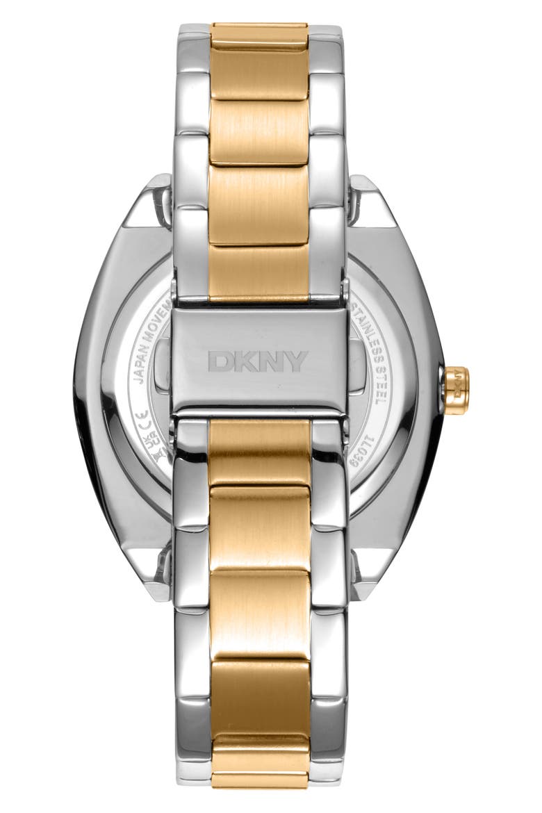 Two Tone Quartz Bracelet Watch, 38mm, Alternate, color, TWO TONE SILVER AND GOLD