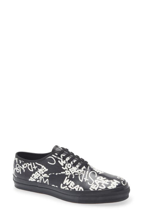Graphic Leather Sneaker (Women)