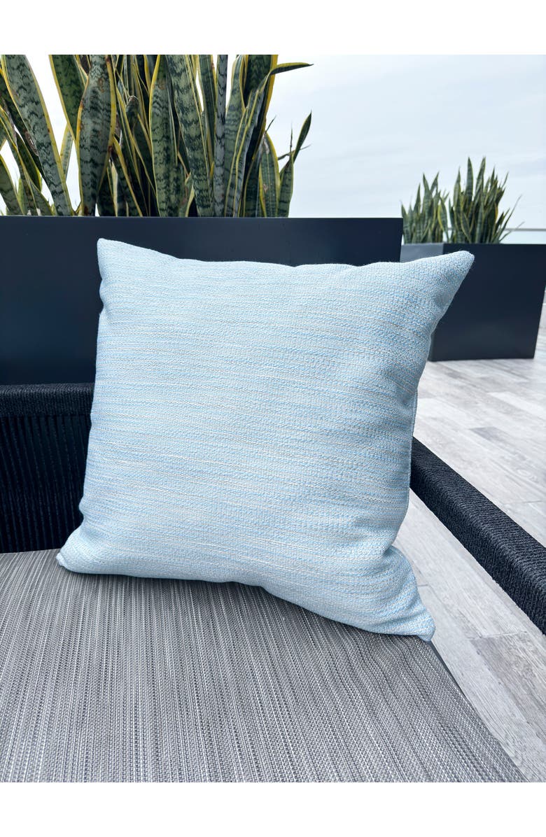 Anaya Bay View Indoor Outdoor Pillow, Alternate, color, Blue
