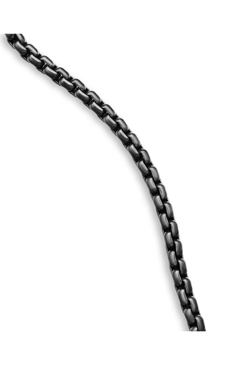 David Yurman Men's Box Chain Necklace with Stainless Steel and Sterling Silver, 7.3mm, Alternate, color,