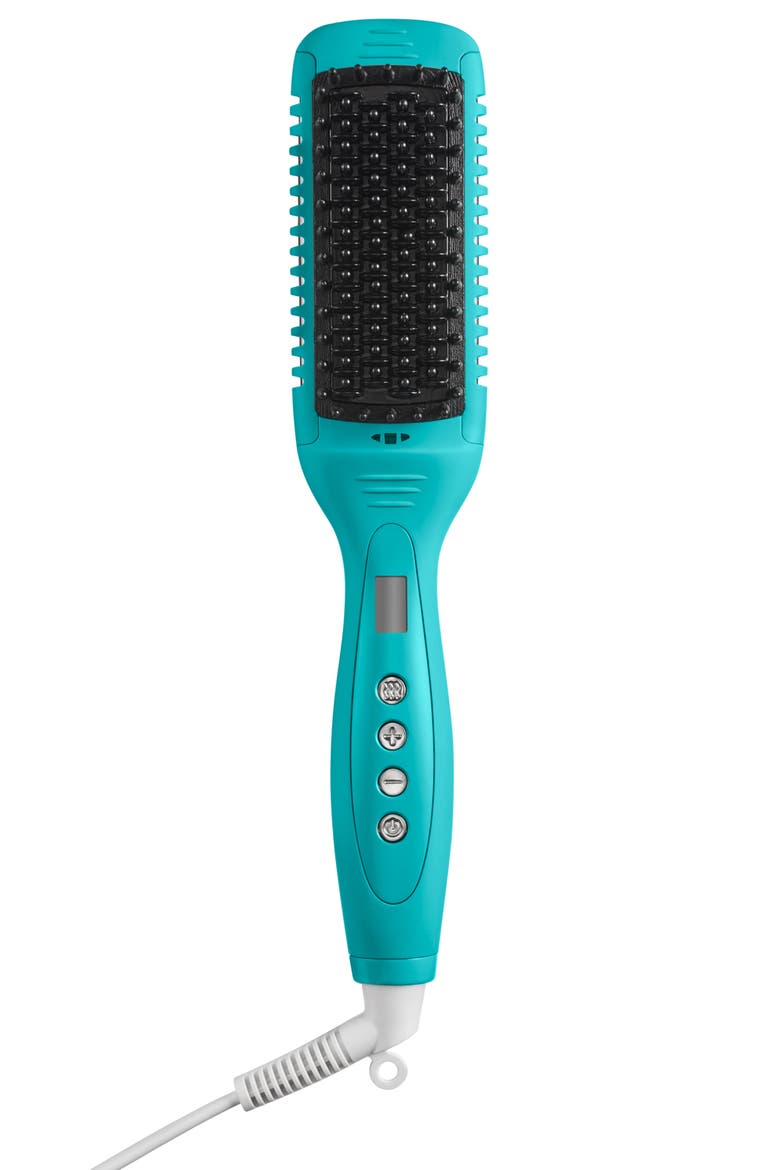 Smooth Style Ceramic Heated Brush, Main, color, NO COLOR