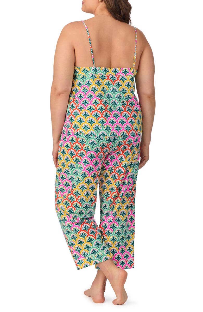 BedHead Pajamas Stretch Organic Cotton Jersey Crop Pajamas, Alternate, color, 