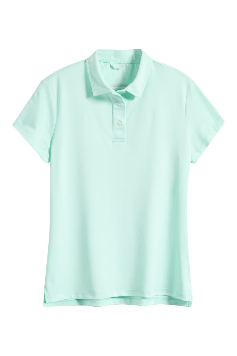 Ava Short Sleeve Performance Golf Polo, Alternate, color, MINT