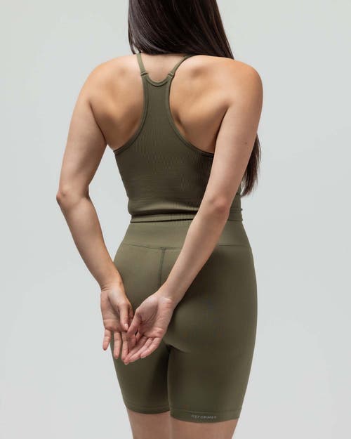 Reformer Jersey Biker Short In Green