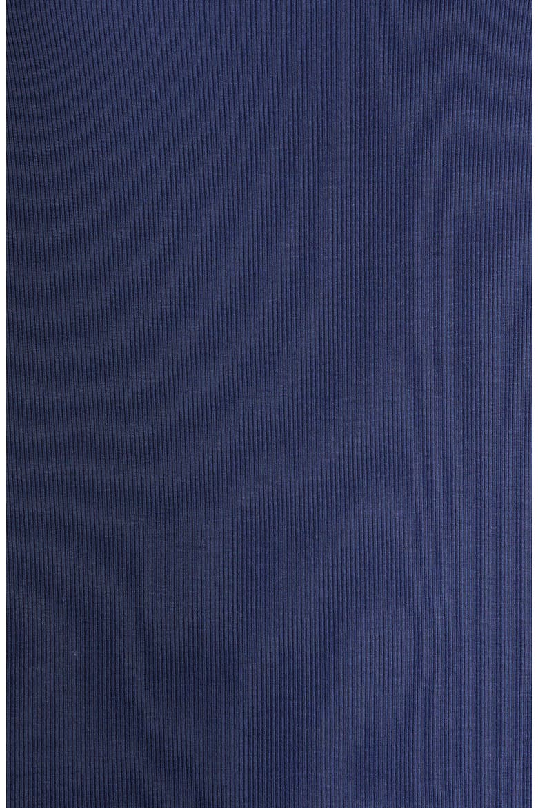 Scoop Neck Pajama Top, Alternate, color, NAVY