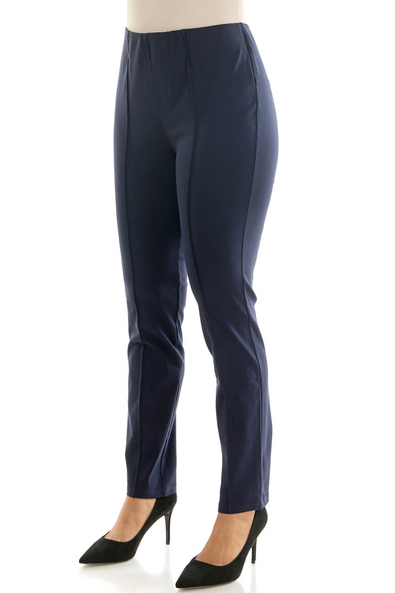 Milli Narrow Leg Pintuck Pants, Alternate, color, NAVY