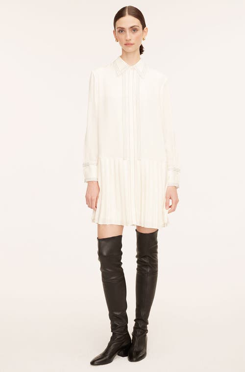 REBECCA TAYLOR REBECCA TAYLOR SILK PLEATED DRESS