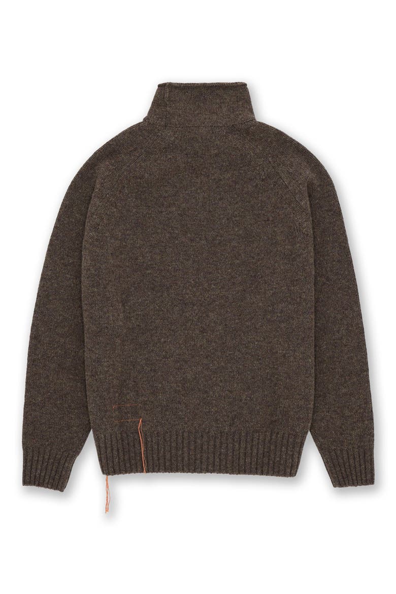 Andrew Merino Wool High Neck Sweater, Alternate, color, MELANGE