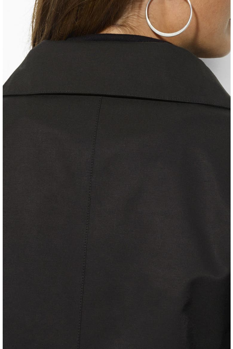 Rain Jacket with Detachable Hood & Liner (Nordstrom Exclusive), Alternate, color, BLACK