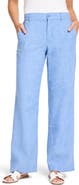 NIC+ZOE Eliot Cotton & Linen Wide Leg Pants