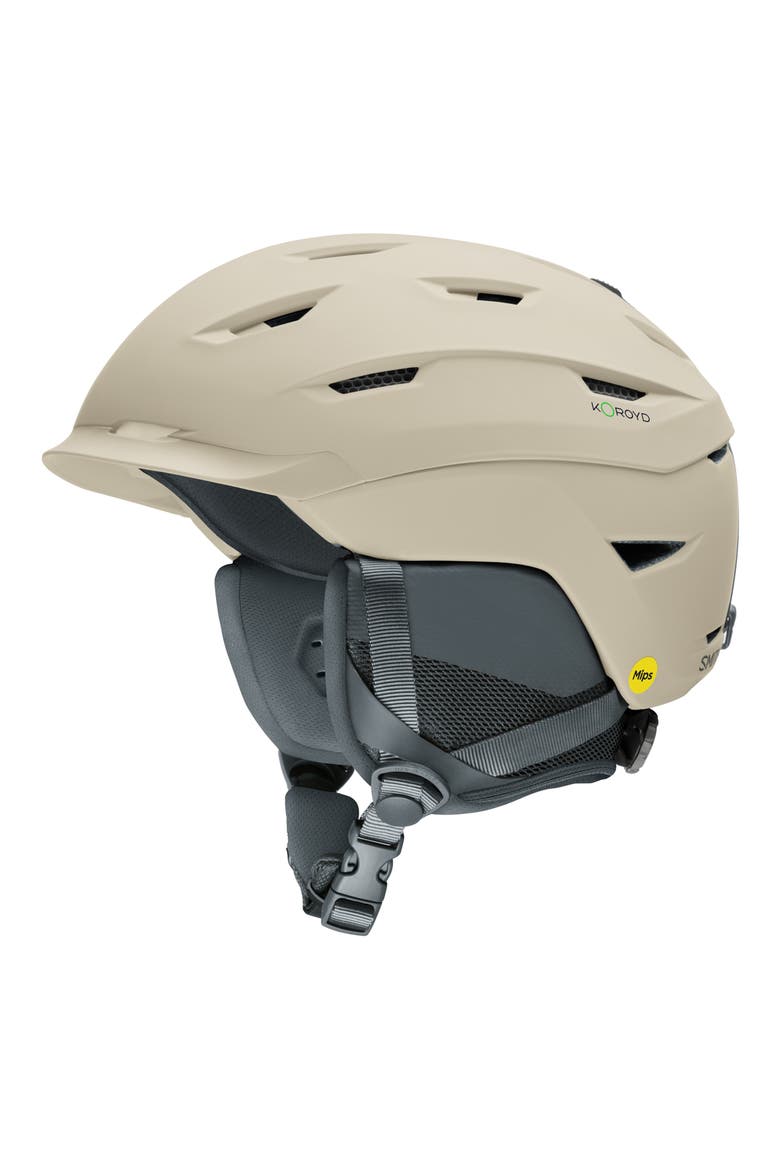 Level Snow Helmet with MIPS Round Contour Fit, Main, color, MATTE CHALK