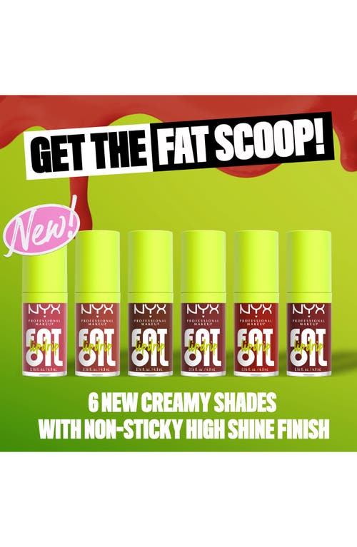 Nyx Professional Makeup Fat Oil Lip Drip In Splash Of Cream